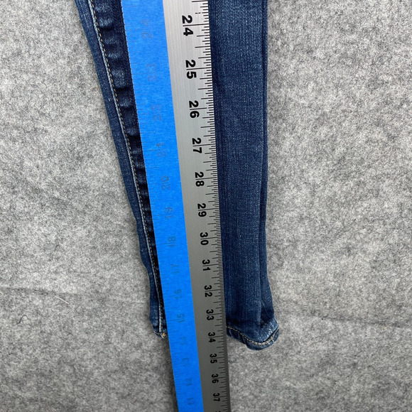 Adriano Goldschmied Jeans The Legging Ankle Super Skinny Women's 26R Blue - Picture 4 of 10